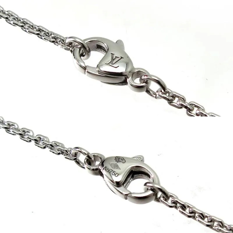 【国内発送/直営店】ネックレス パンダンティフ LV GM Q93670 モノグラム ロゴ ダイヤモンド