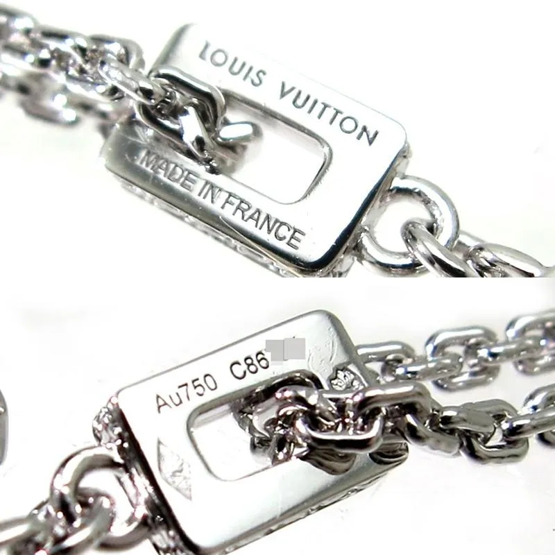 【国内発送/直営店】ネックレス パンダンティフ LV GM Q93670 モノグラム ロゴ ダイヤモンド