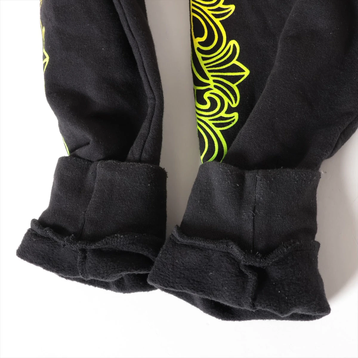 クロムハーツ パーカー コットンブラック グラデーションロゴ