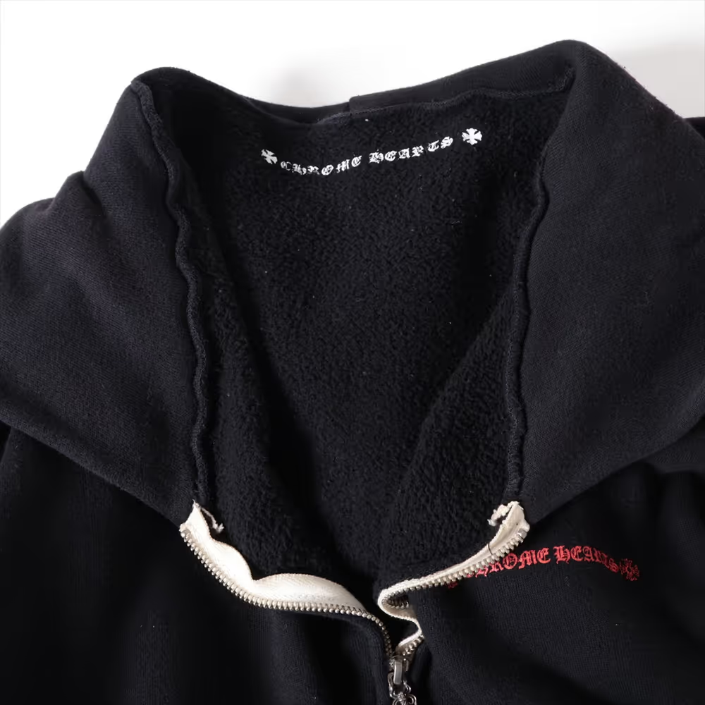 クロムハーツ マッティボーイ パーカー コットン ブラック PPO NUCLEAR KiDS