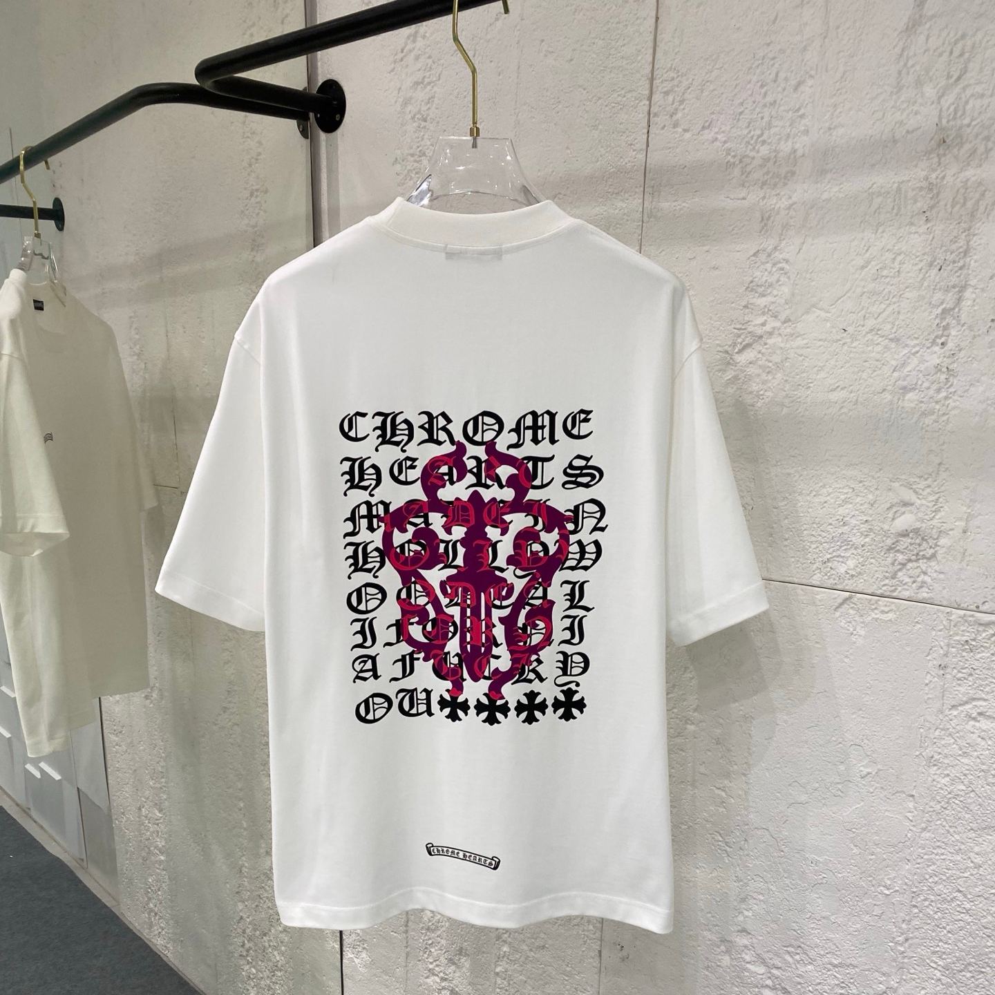 【ストリート感抜群】Chrome Hearts/クロムハーツ 2026夏限定 クロスデザイン半袖Tシャツ HT-26S05