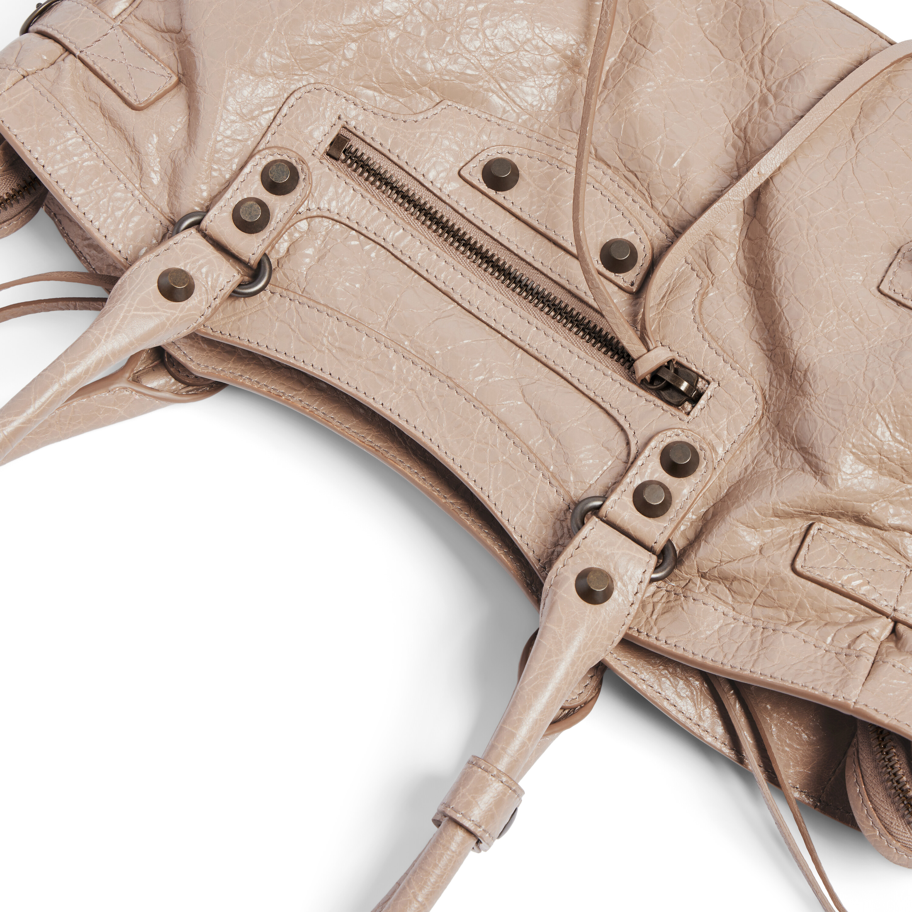 バレンシアガ　Le City バッグ East-West セサミ アリーナStoricoラムスキン ブラスハードウェア