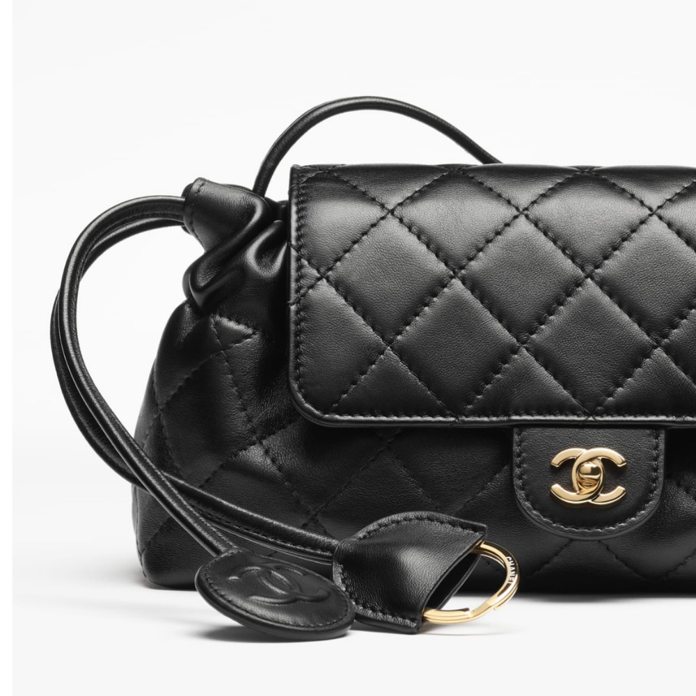 【デイリースタイルに♪】CHANEL ショルダーバッグ キーリング付