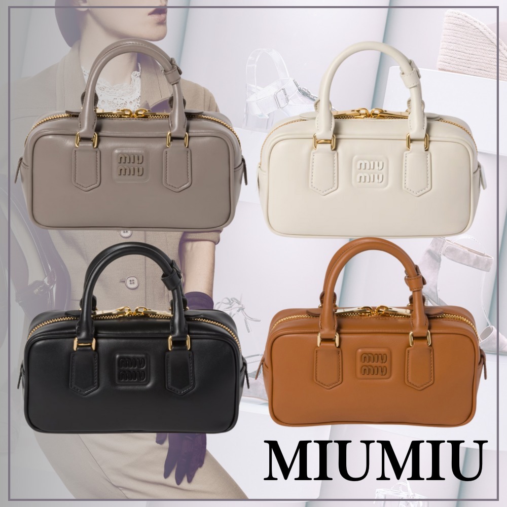 MIUMIUアルカディ レザー バッグ