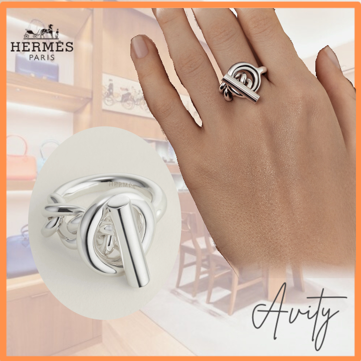  【HERMES】 リング 《クロワゼット》 Croisette GM