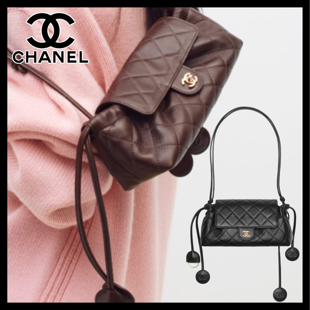 【デイリースタイルに♪】CHANEL ショルダーバッグ キーリング付