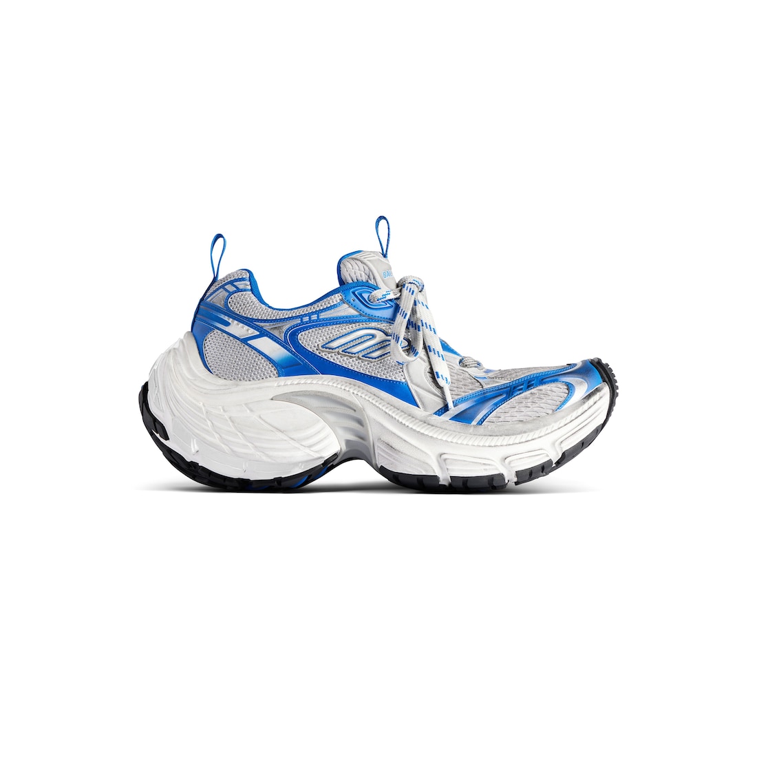 大注目◆【BALENCIAGA】バレンシアガ  6XL スニーカー グレー/ブルー/ホワイト ポリウレタンとポリエステル