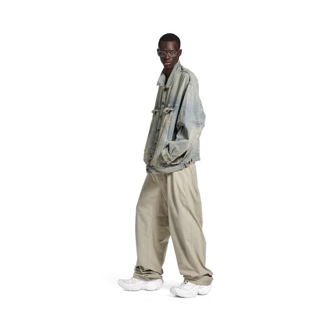 大注目◆【BALENCIAGA】バレンシアガ ホワイト の メンズ 6xl スニーカー