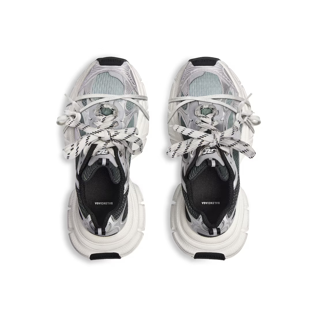 【BALENCIAGA】バレンシアガブラック/グレー/ホワイト の ウィメンズ 3xl Gradient スニーカー