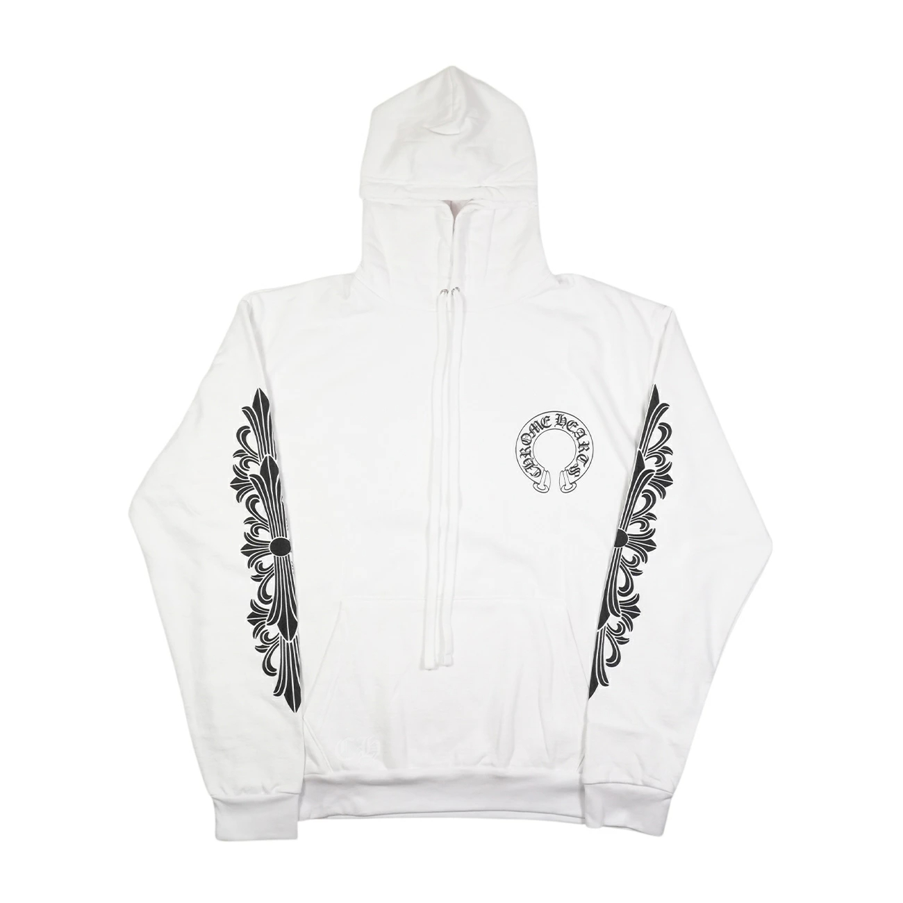 クロムハーツ(chrome hearts) フローラルホースシューバックプリント パーカー