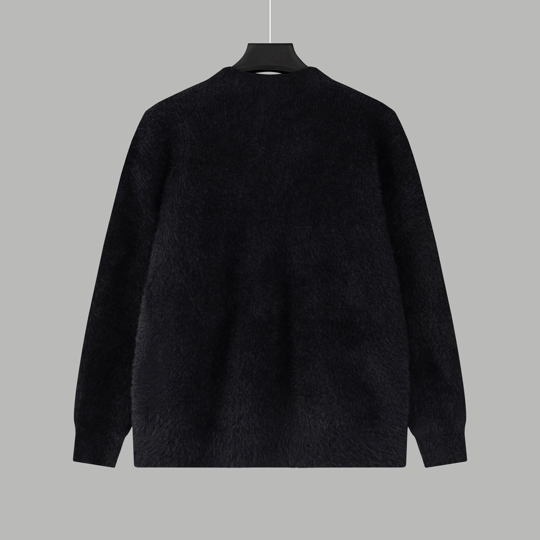 MIUMIU（ミュウミュウ）モヘア素材 ラウンドネックセーター