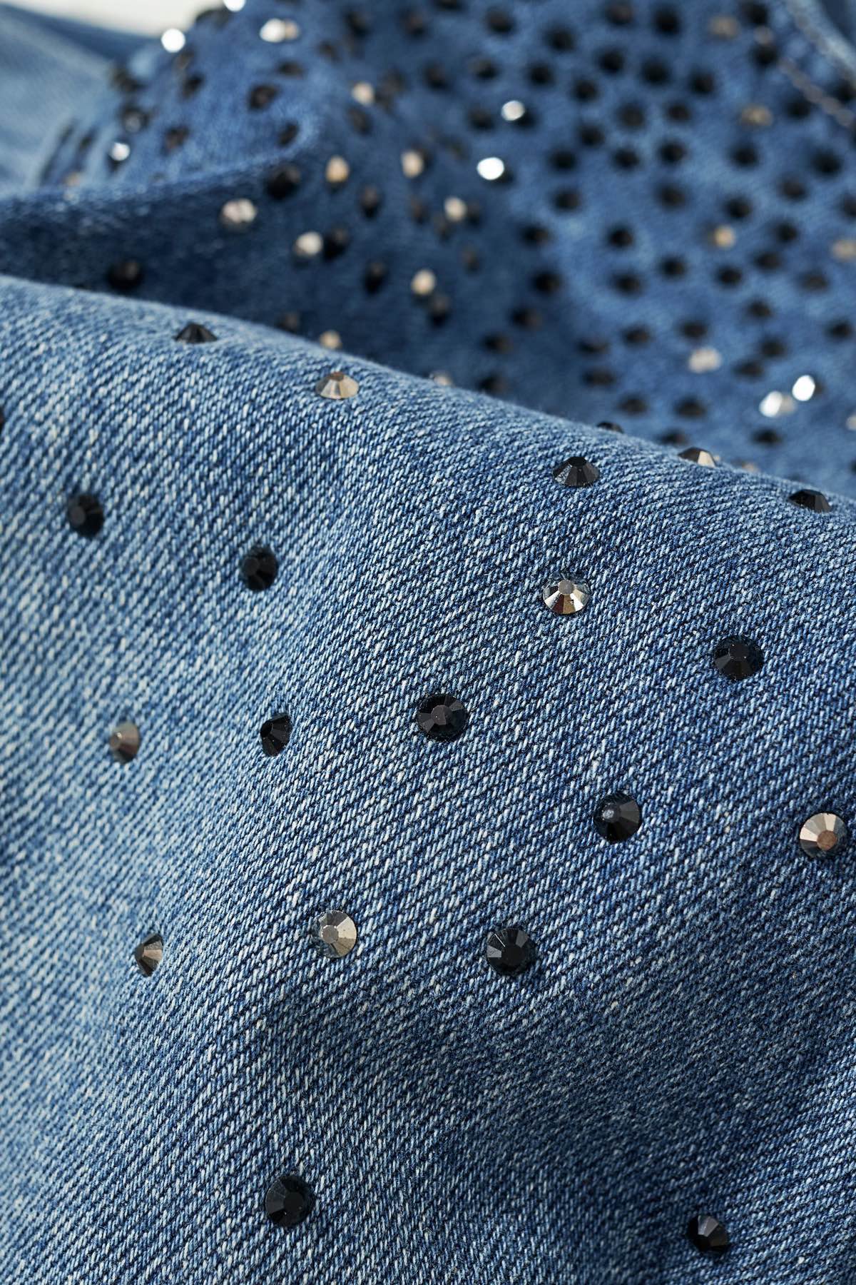 Miu Miu【新作入荷】星柄デニムパンツ　ズボン　男女兼用