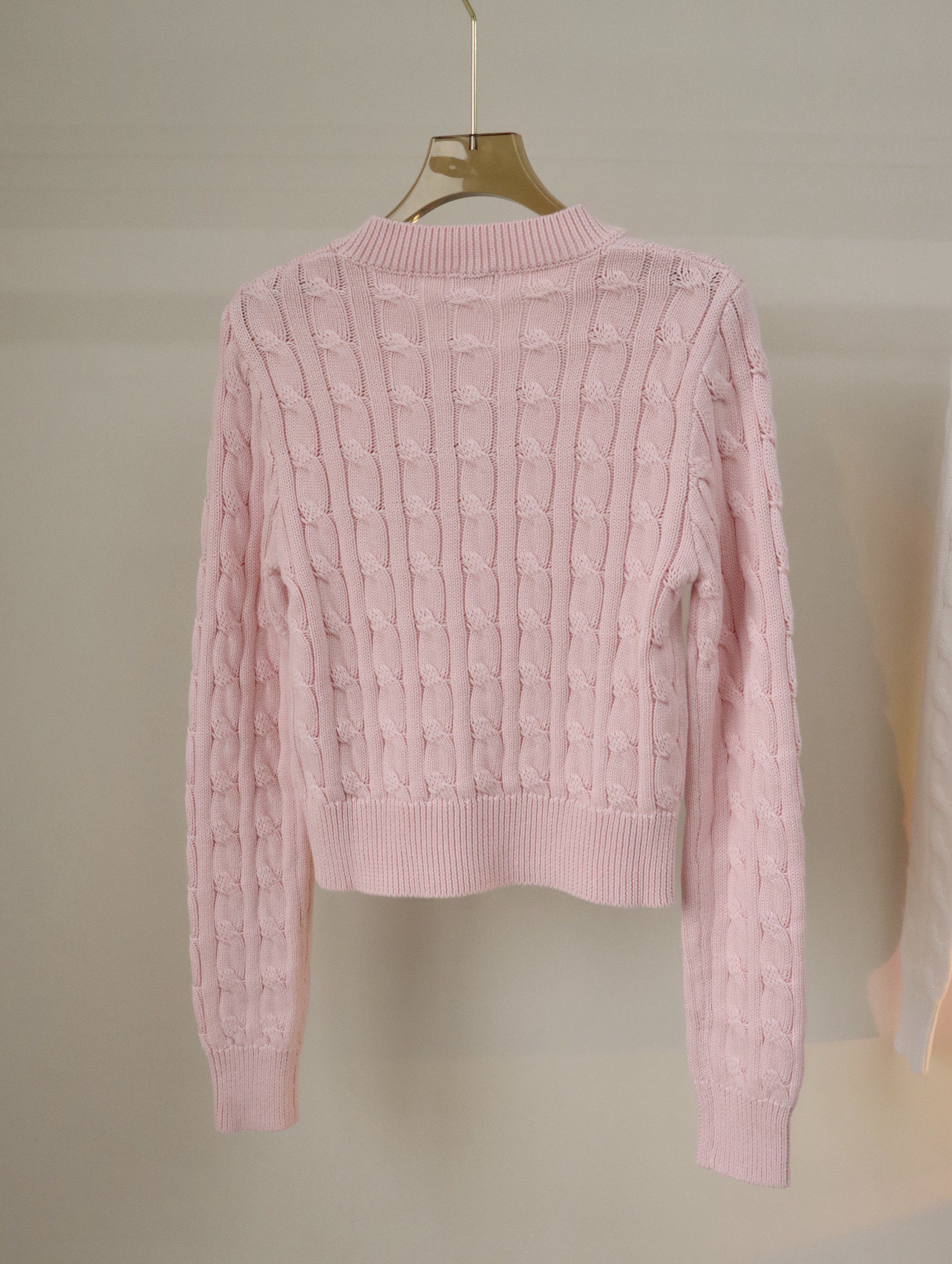 LOEWE ロエベ コットン セーター ニット ピンク 白 ネイビー 2色