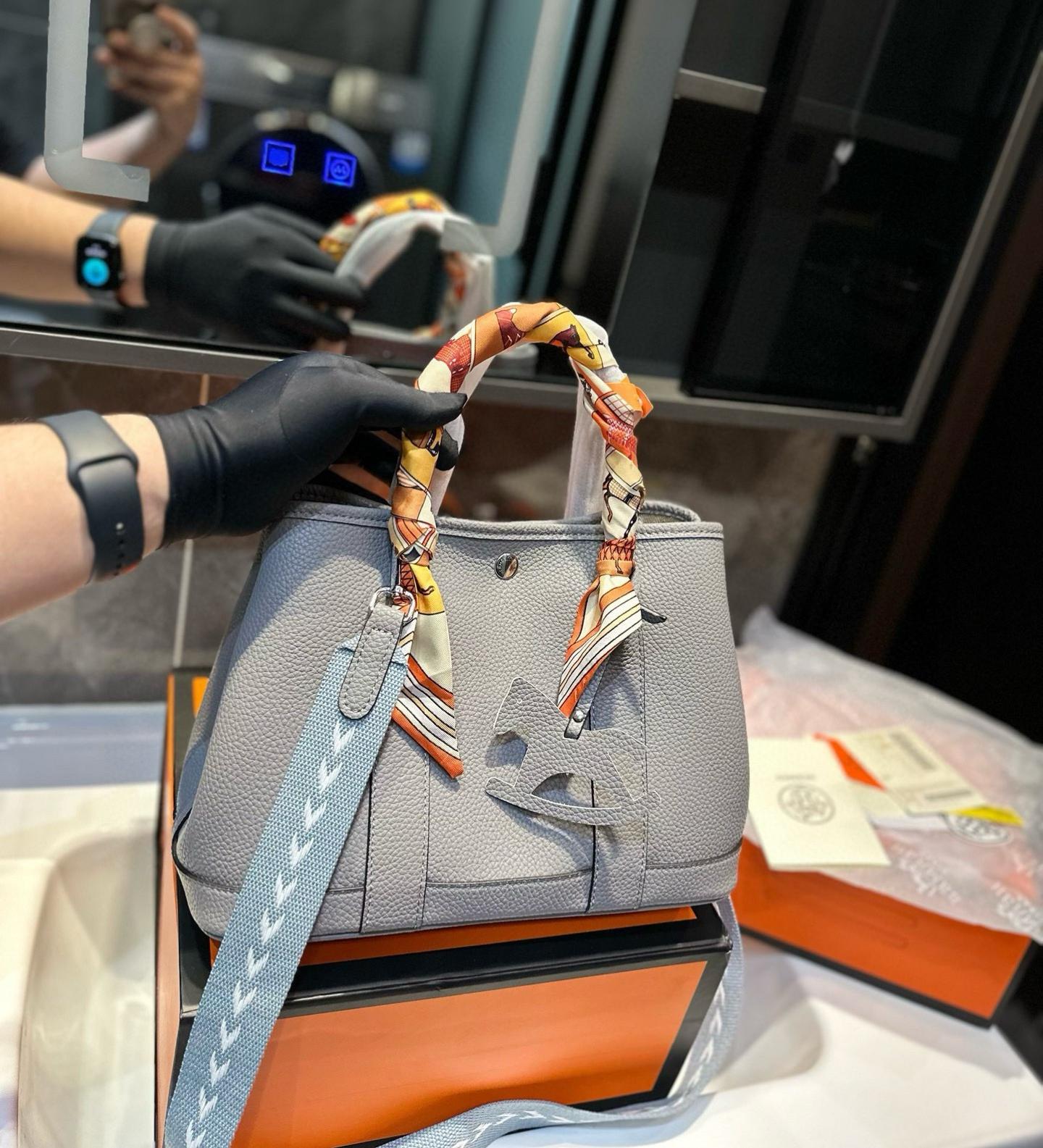 【シンプル】HERMESハンドバッグ ガーデン・パーティ30