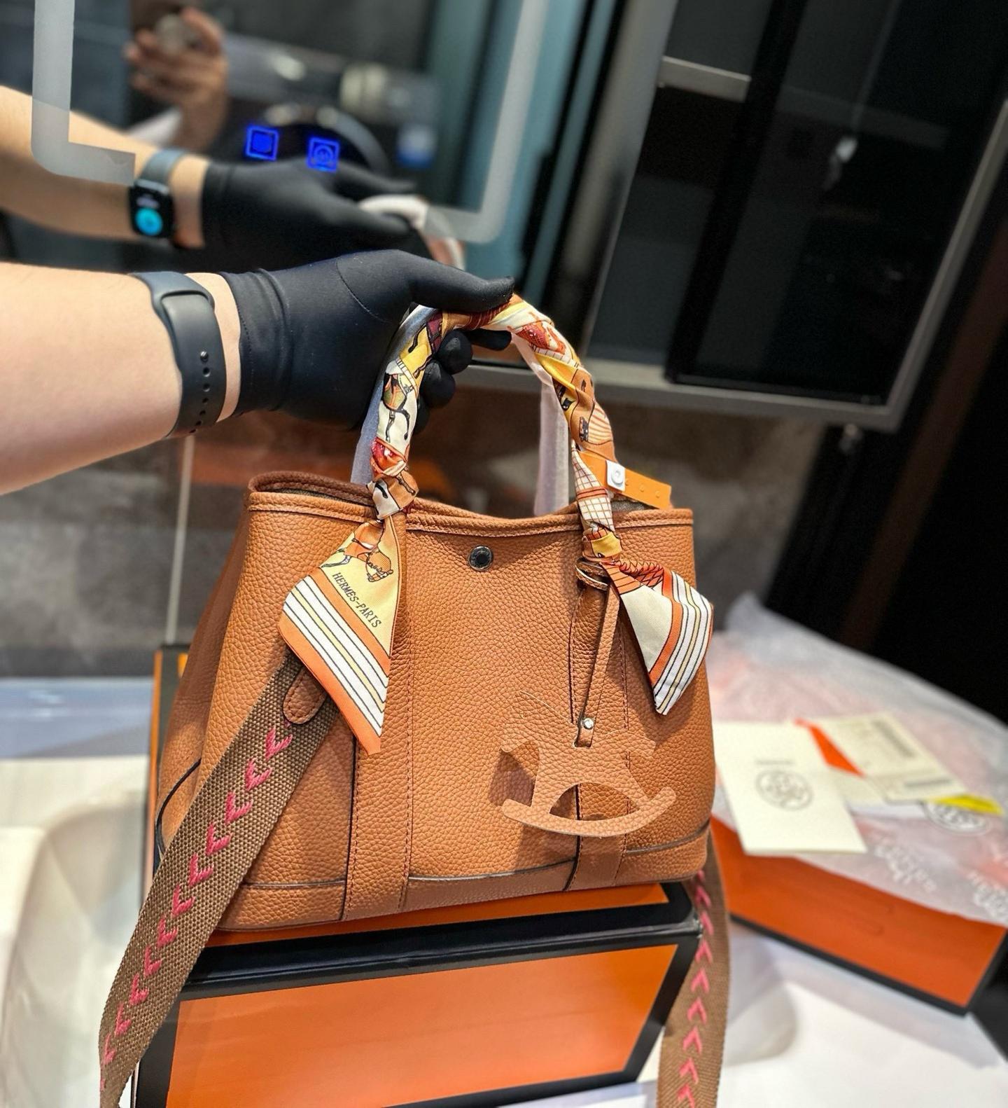 【シンプル】HERMESハンドバッグ ガーデン・パーティ30