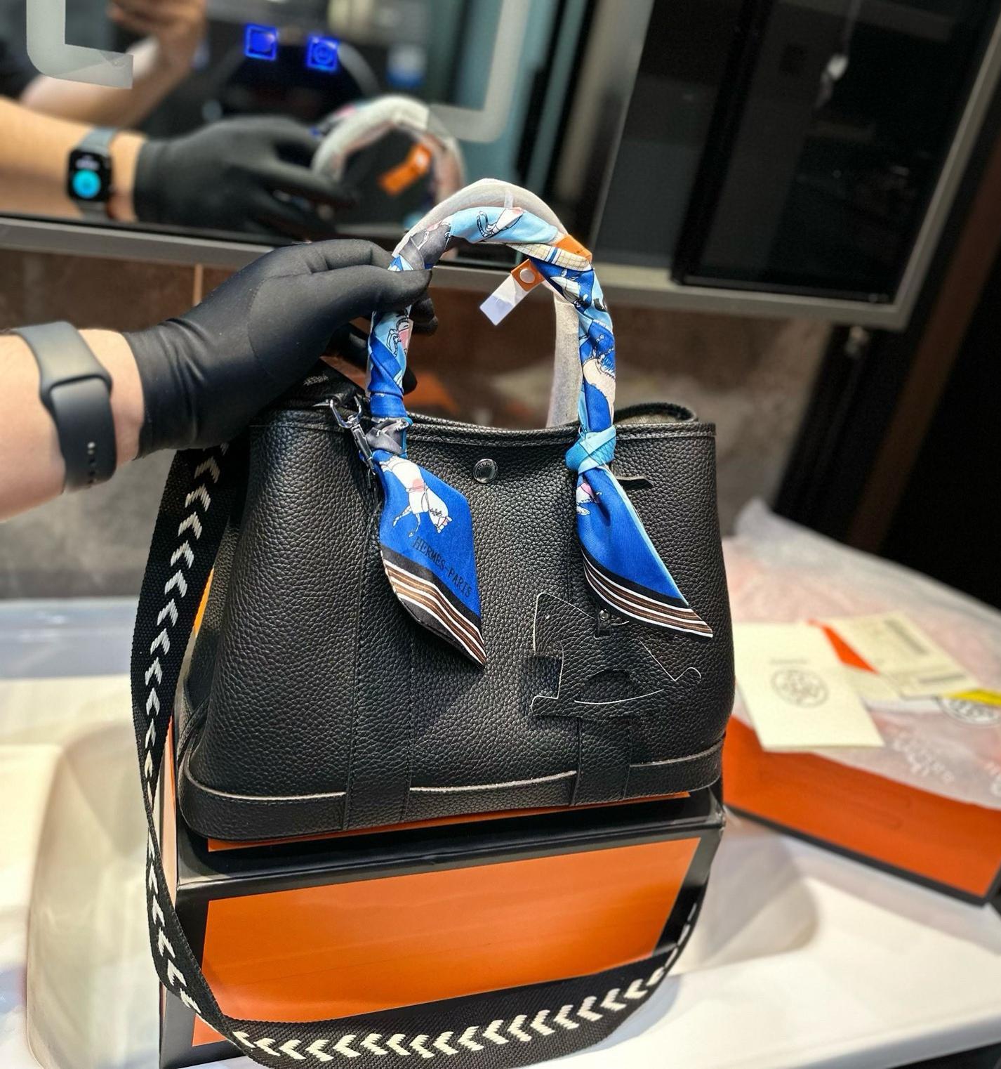 【シンプル】HERMESハンドバッグ ガーデン・パーティ30