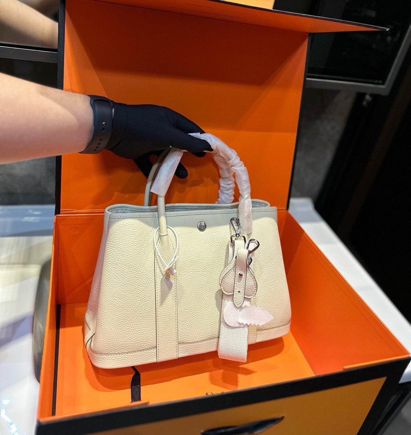 【シンプル】HERMESハンドバッグ ガーデン・パーティ30