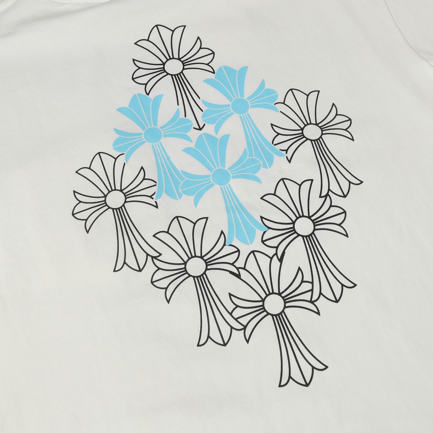 Chrome Hearts Tシャツ黒&白 H0112