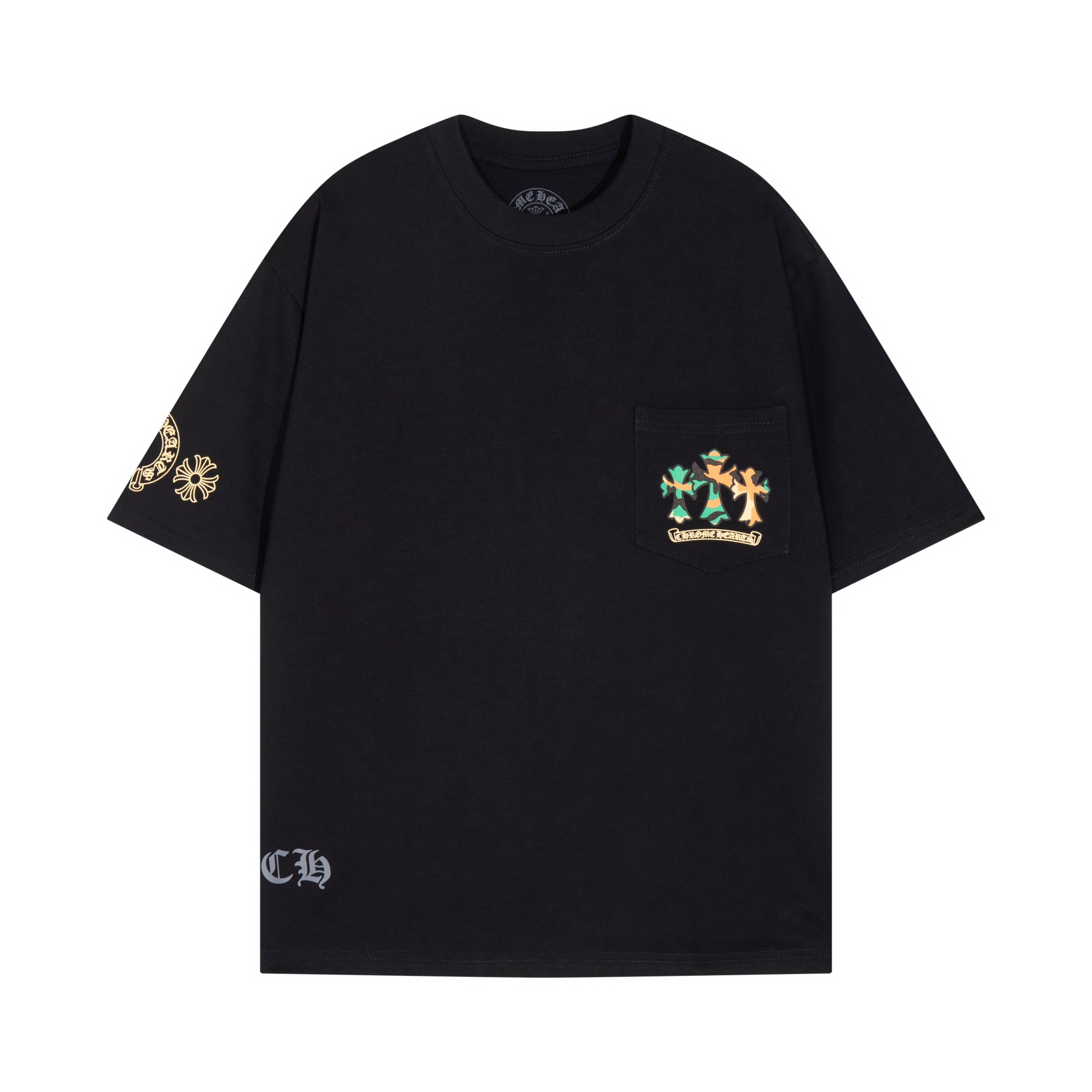 Chrome Hearts Tシャツ黒&白 H0117