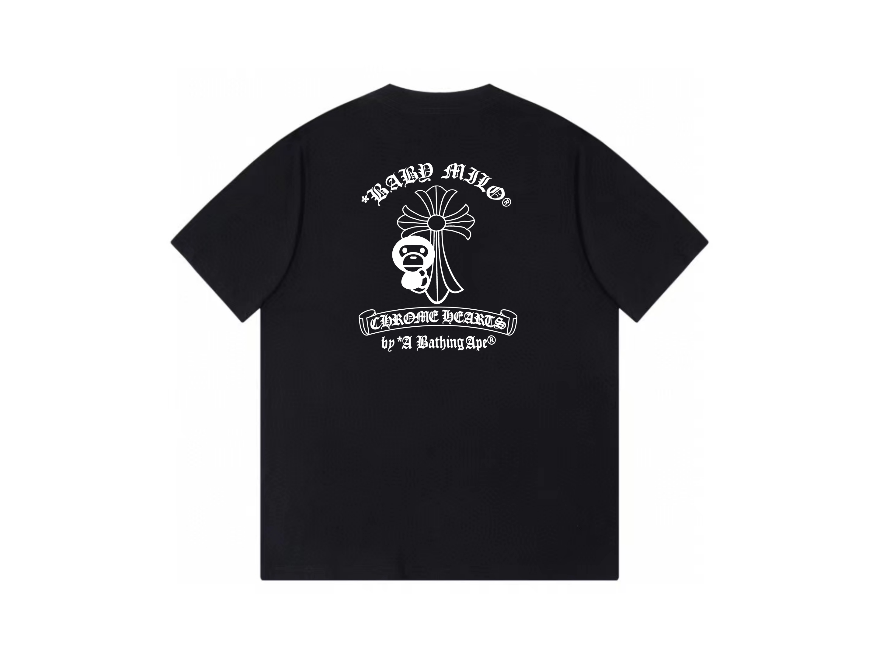 Chrome Hearts Tシャツ黒&白 H0135