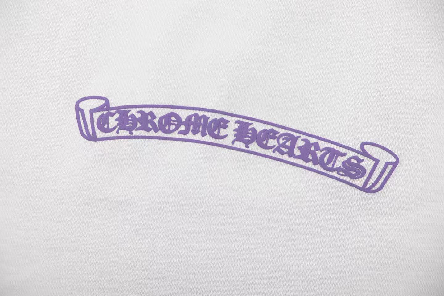 Chrome Hearts Tシャツ黒&白 H0153