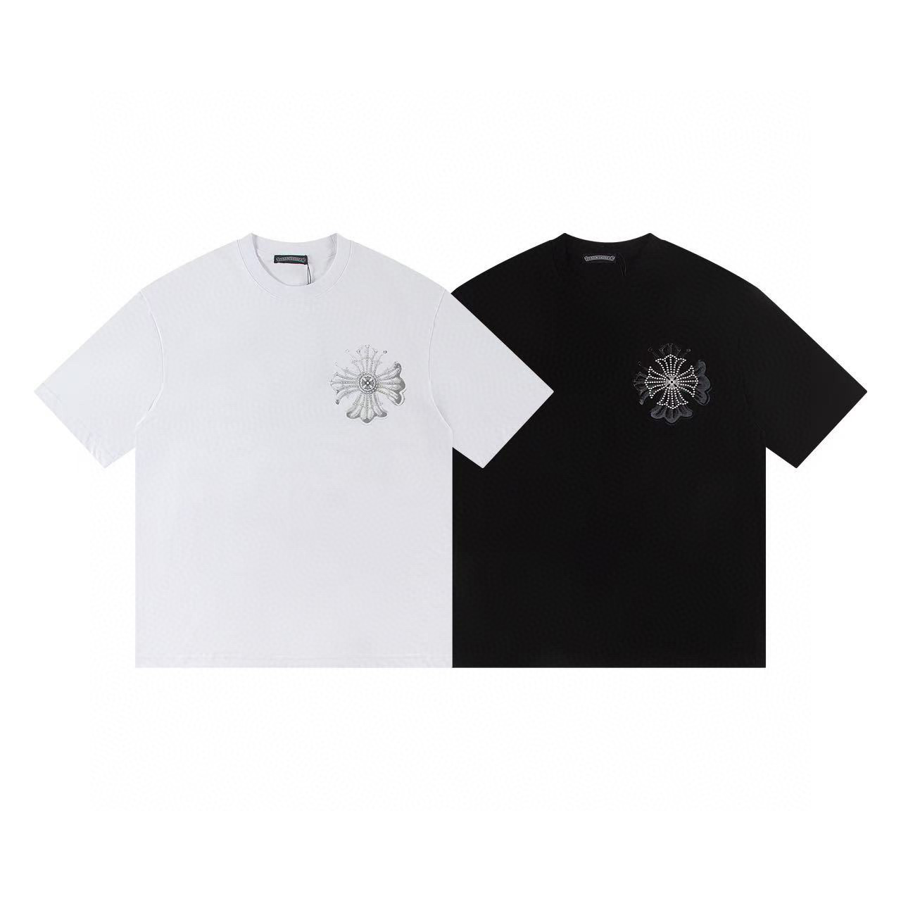 Chrome Hearts Tシャツ黒&白 zH0170