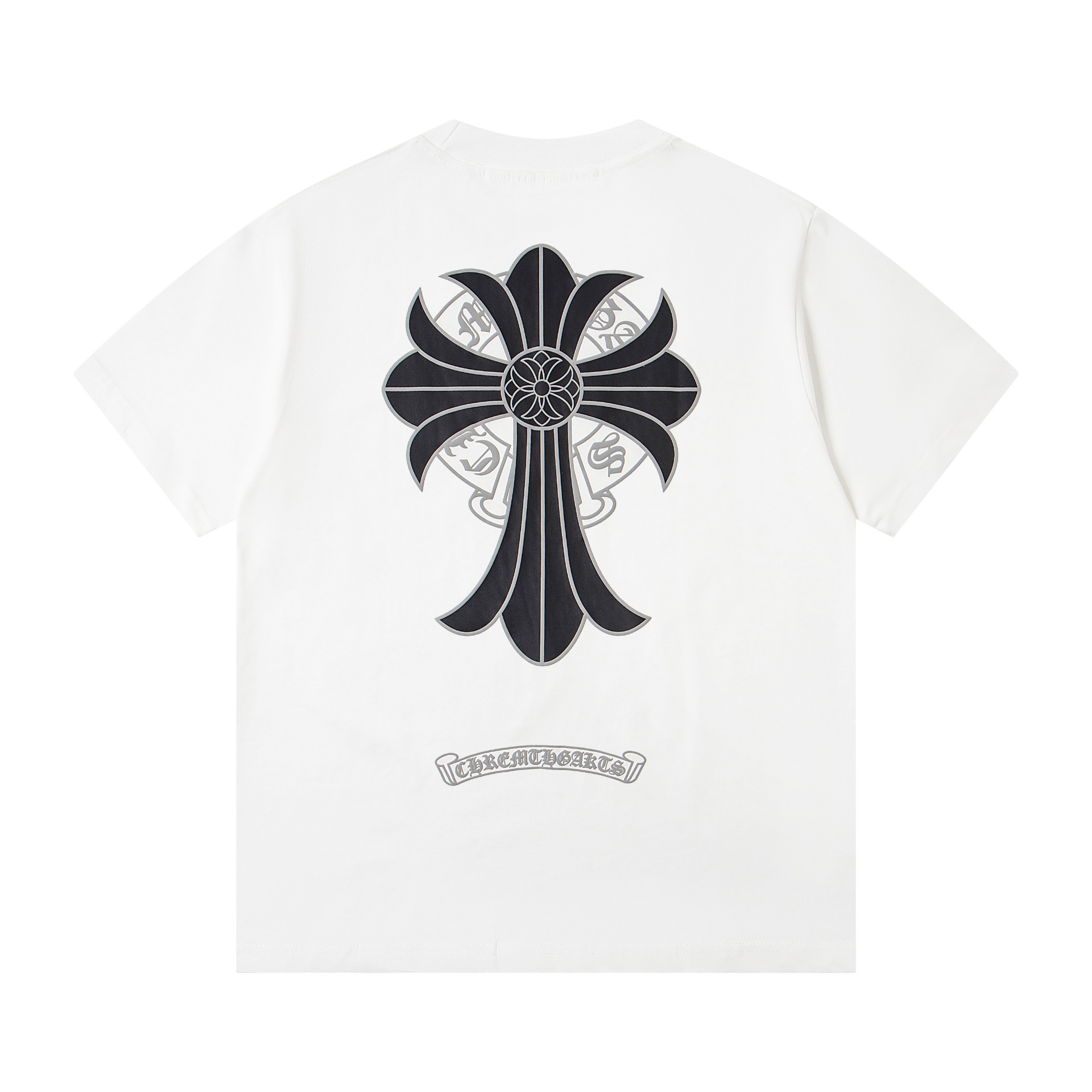 Chrome Hearts Tシャツ黒&白  綿100%  zH0179