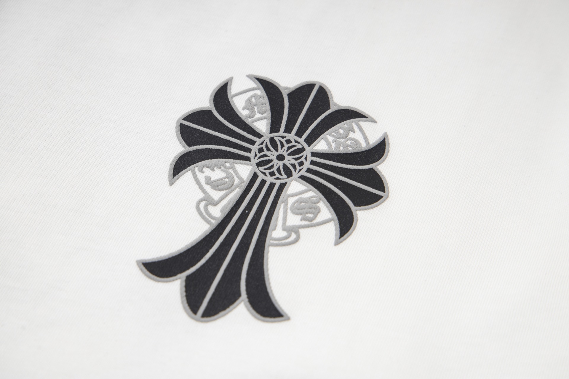 Chrome Hearts Tシャツ黒&白  綿100%  zH0179
