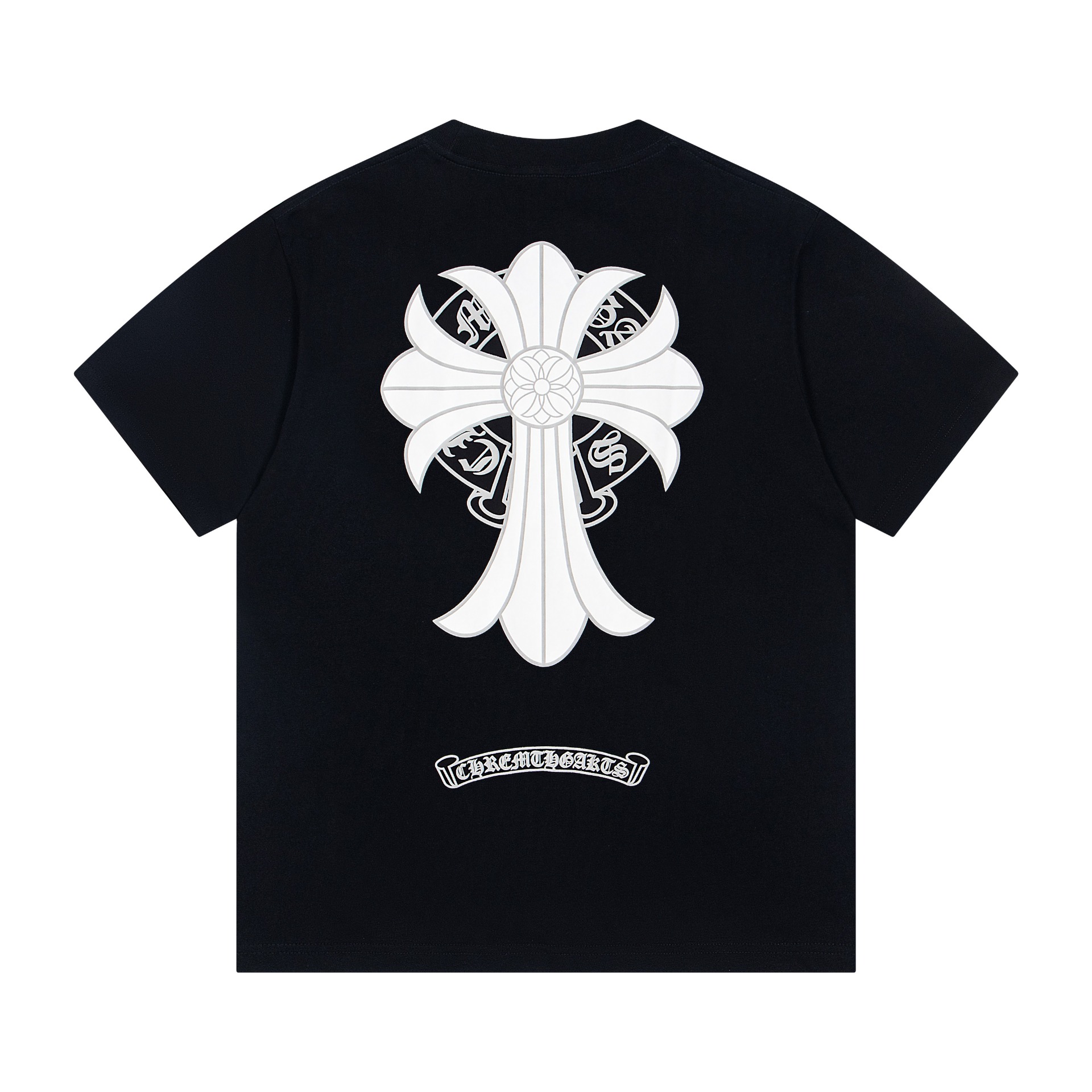 Chrome Hearts Tシャツ黒&白  綿100%  zH0179