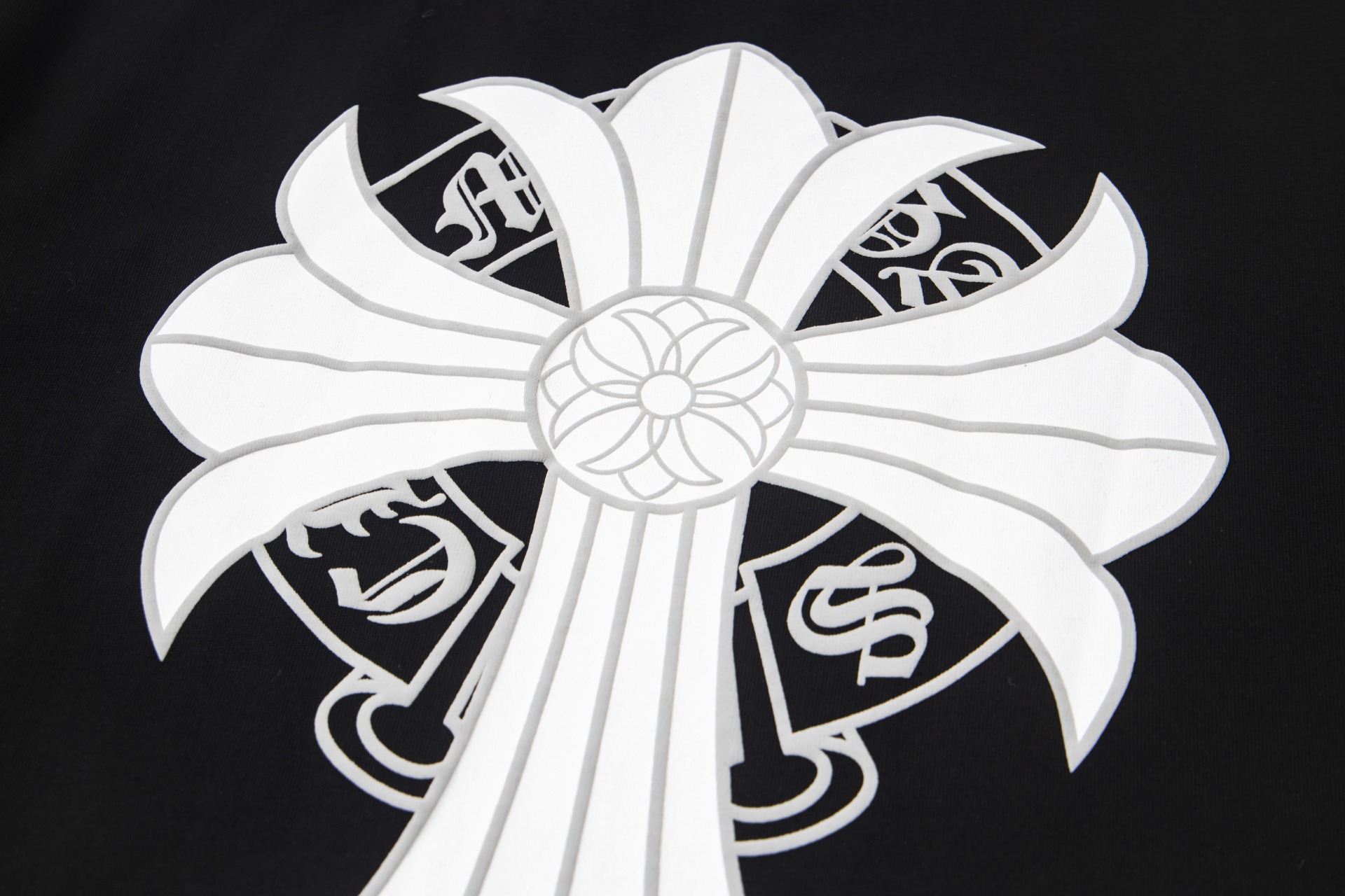 Chrome Hearts Tシャツ黒&白  綿100%  zH0179