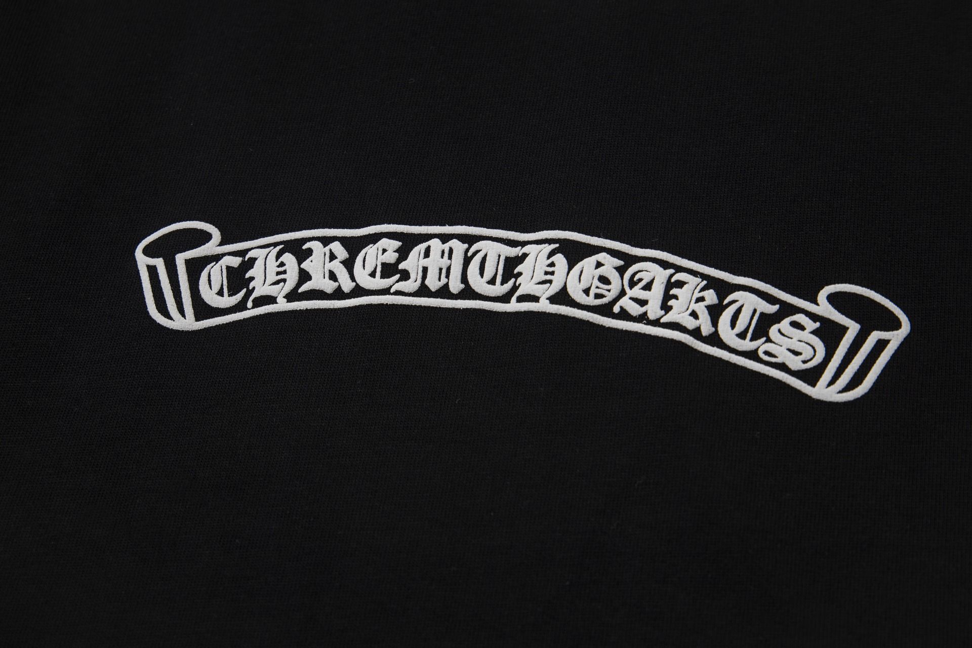 Chrome Hearts Tシャツ黒&白  綿100%  zH0179