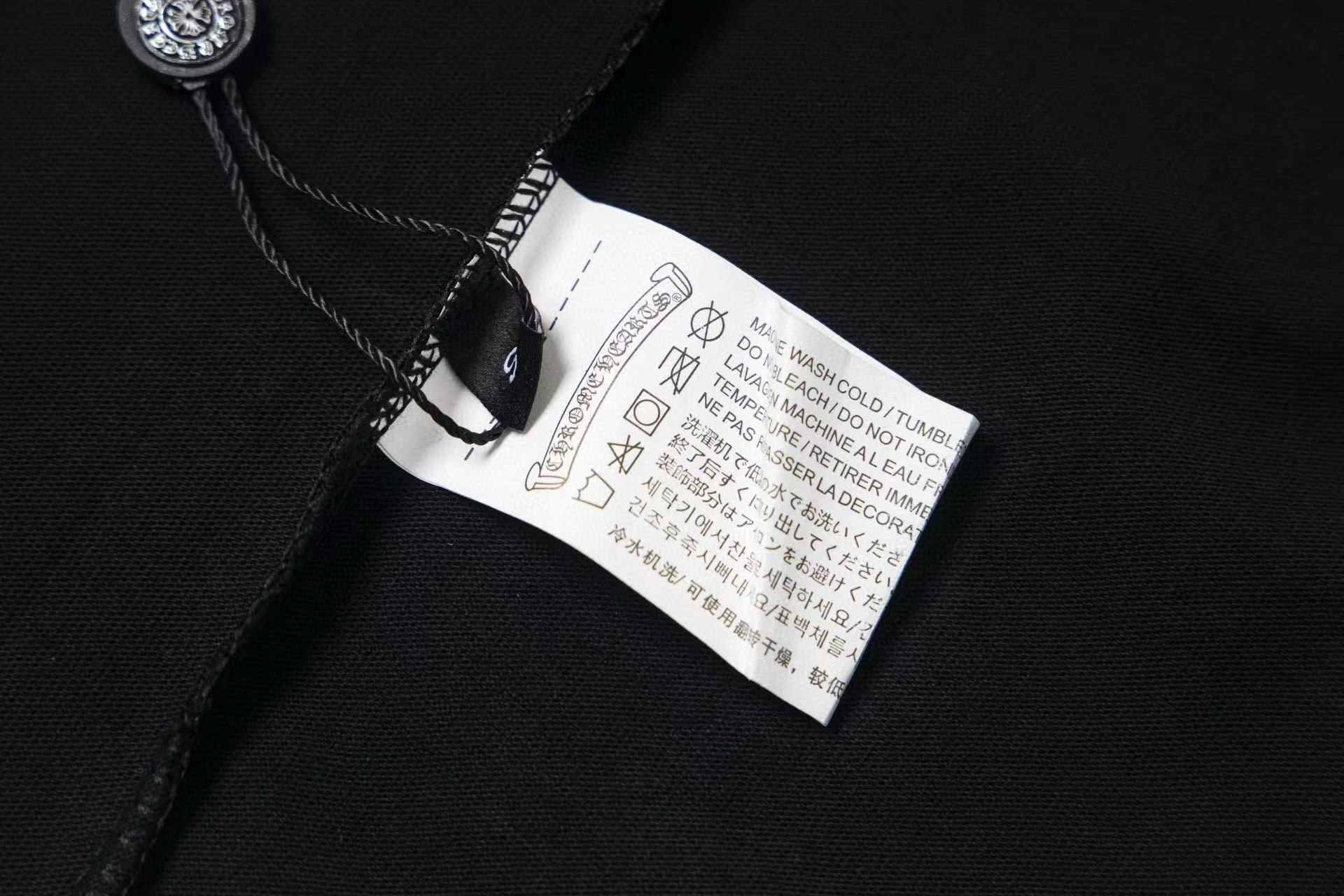 Chrome Heart クロムハーツ Tシャツ 黒  綿100%  zH0120