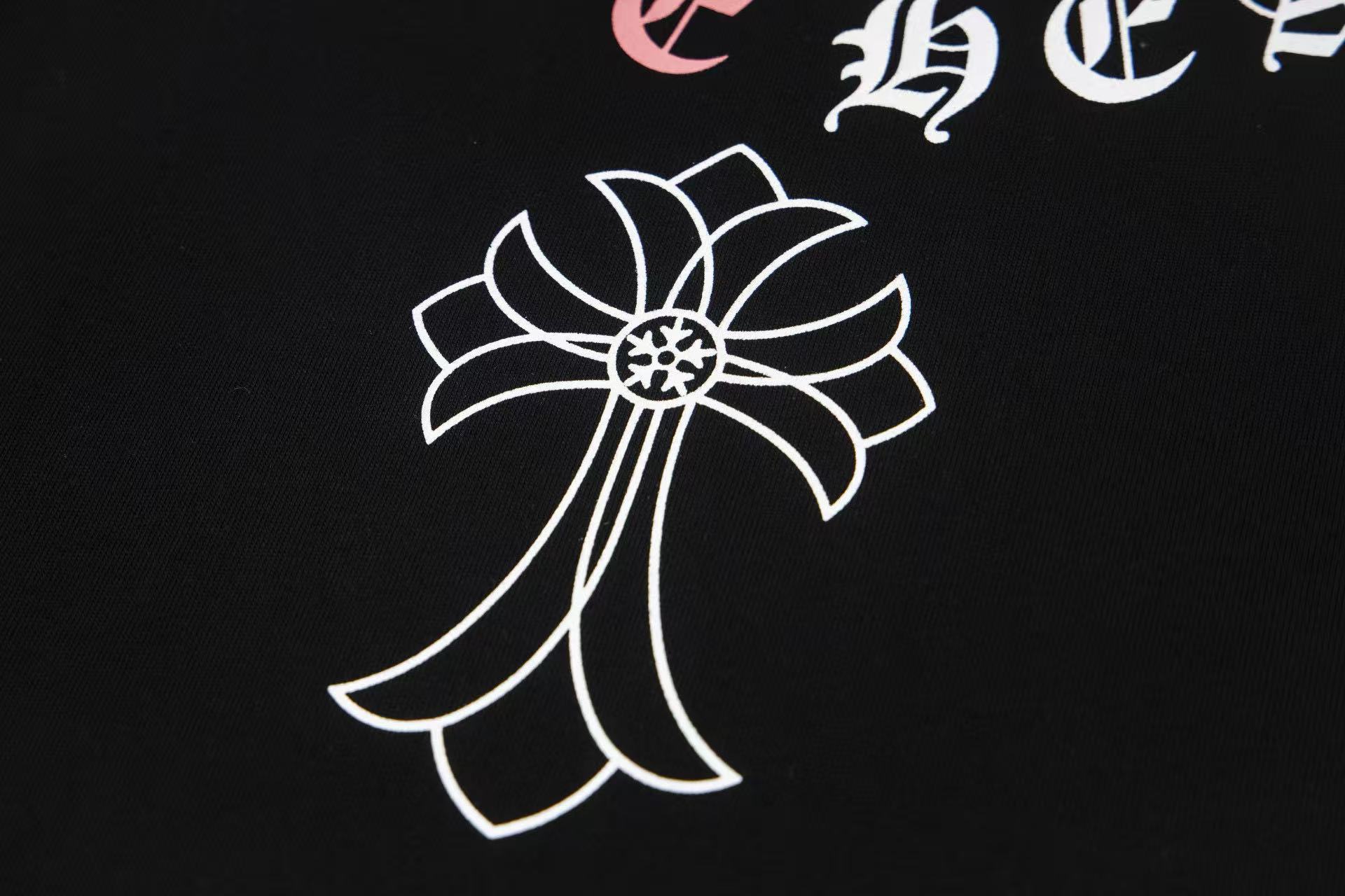 Chrome Heart クロムハーツ Tシャツ 黒  綿100%  zH0120