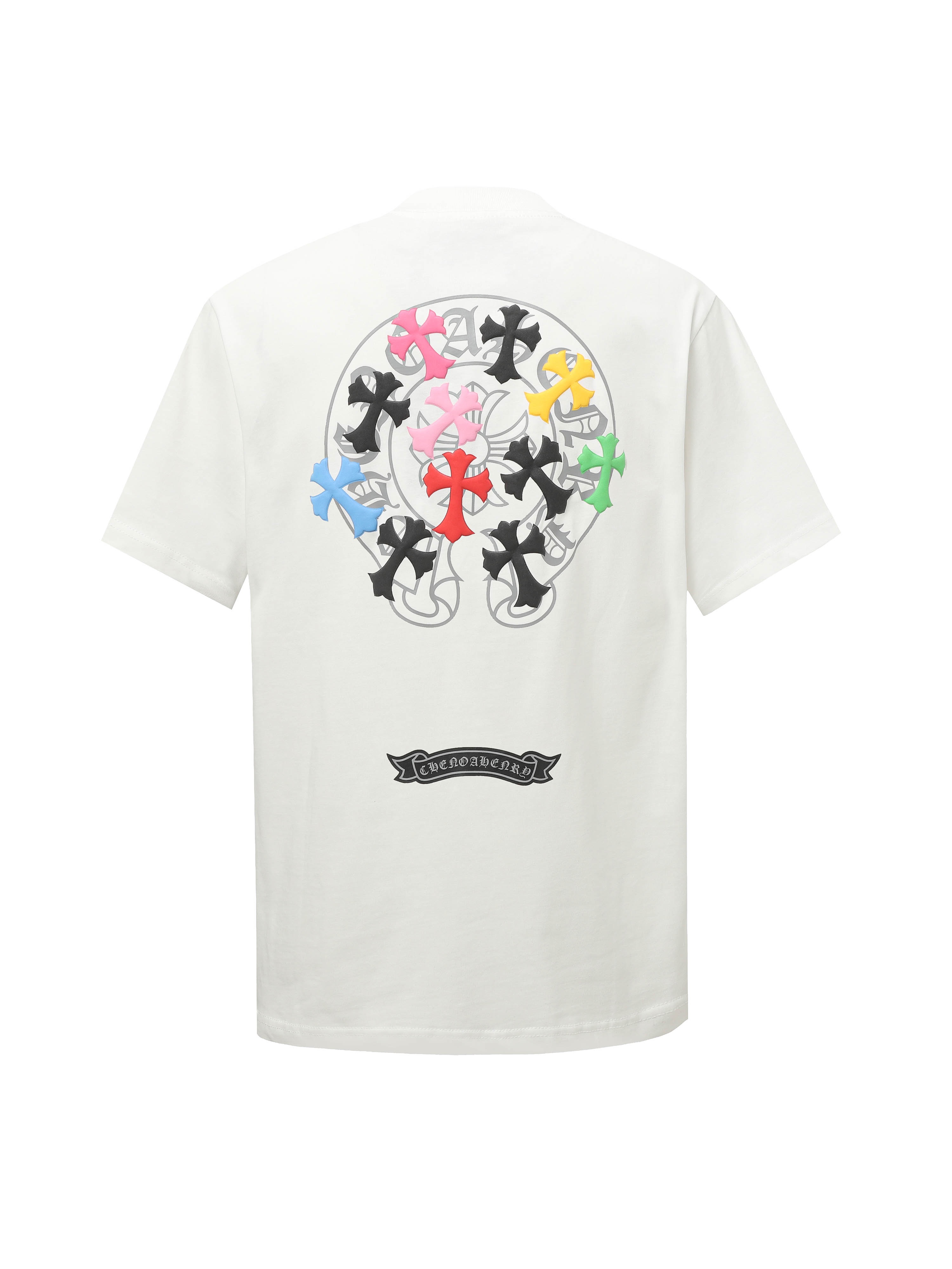 クロムハーツChrome Heart  Tシャツ黒&白  綿100%  zh0123
