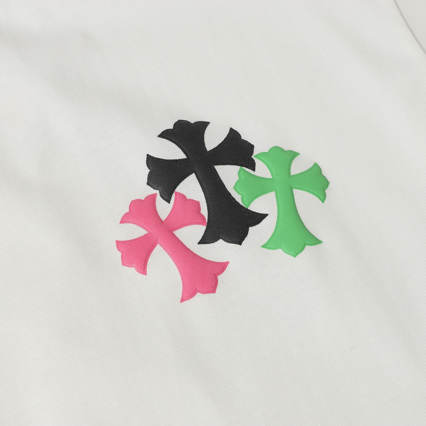 クロムハーツChrome Heart  Tシャツ黒&白  綿100%  zh0123