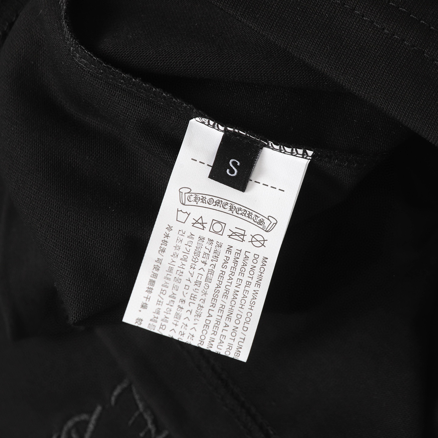 クロムハーツChrome Heart  Tシャツ黒&白  綿100%  zh0125