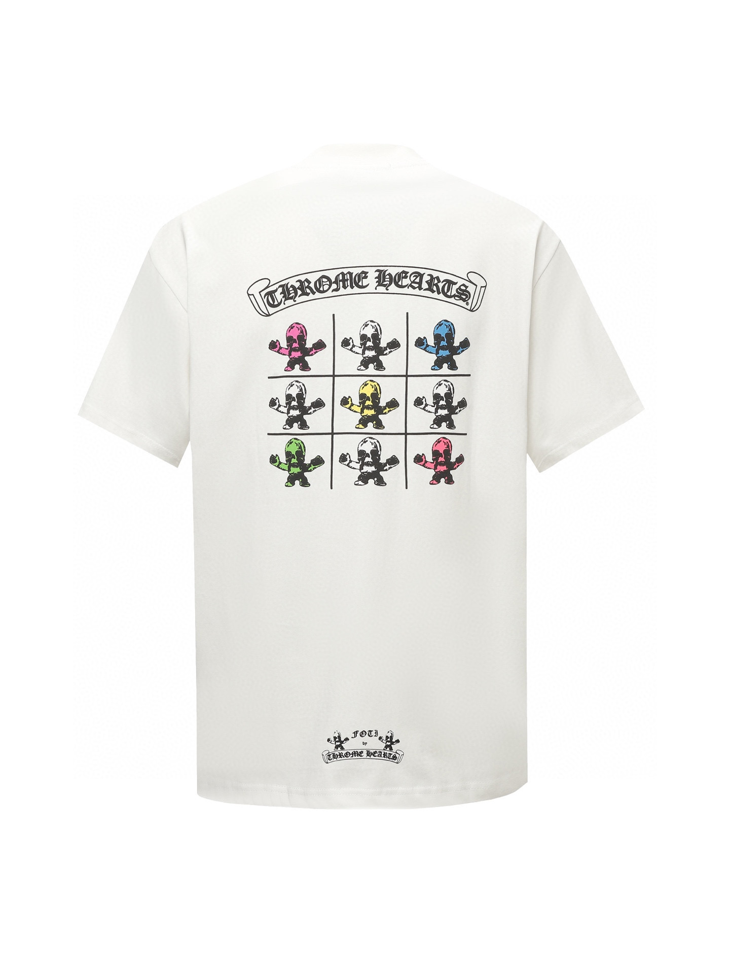 クロムハーツChrome Heart  Tシャツ黒&白  綿100%  zh0126