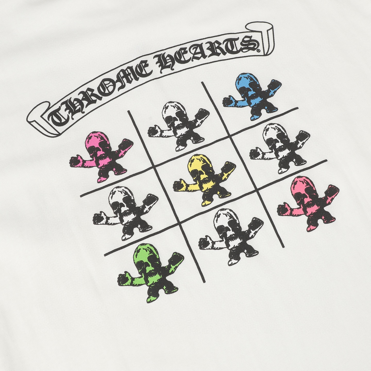 クロムハーツChrome Heart  Tシャツ黒&白  綿100%  zh0126