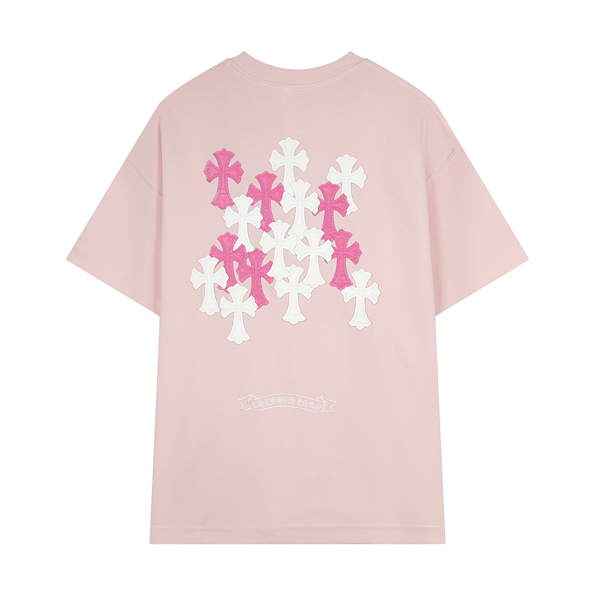 Chrome Heartクロムハーツ Tシャツ  黒 &白＆ブルー 3色　綿100%  zh0129