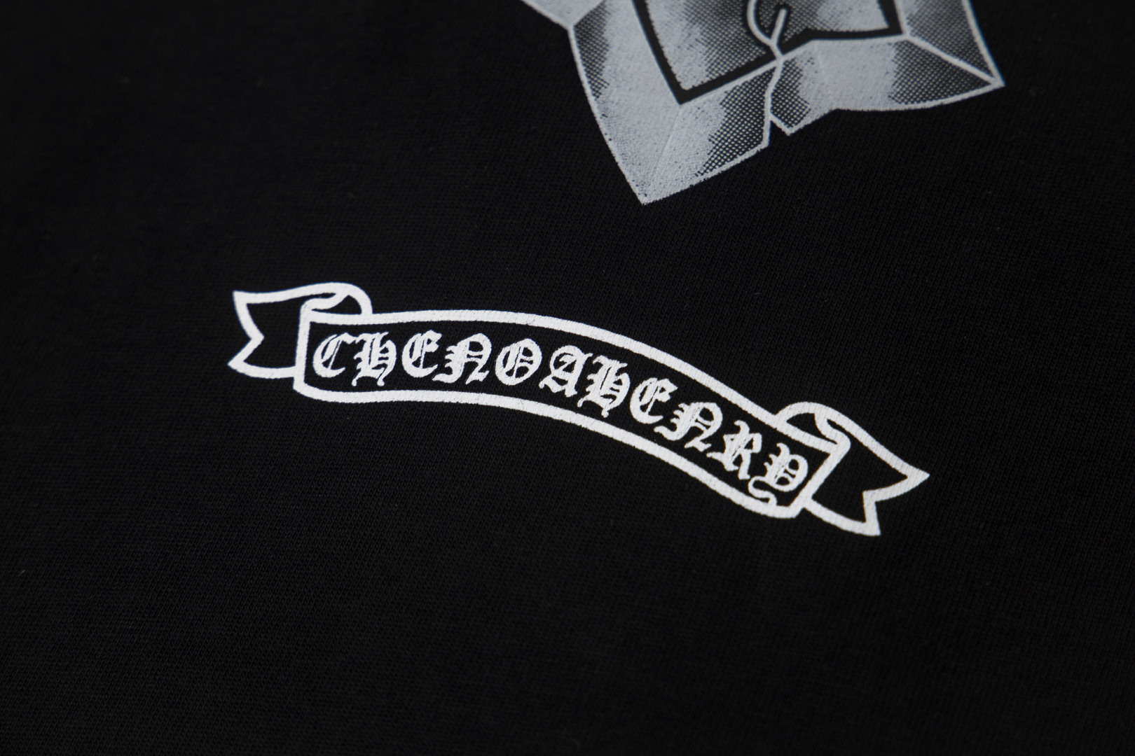 クロムハーツChrome Heart  Tシャツ　黒&白  2色　綿100%  zh0114