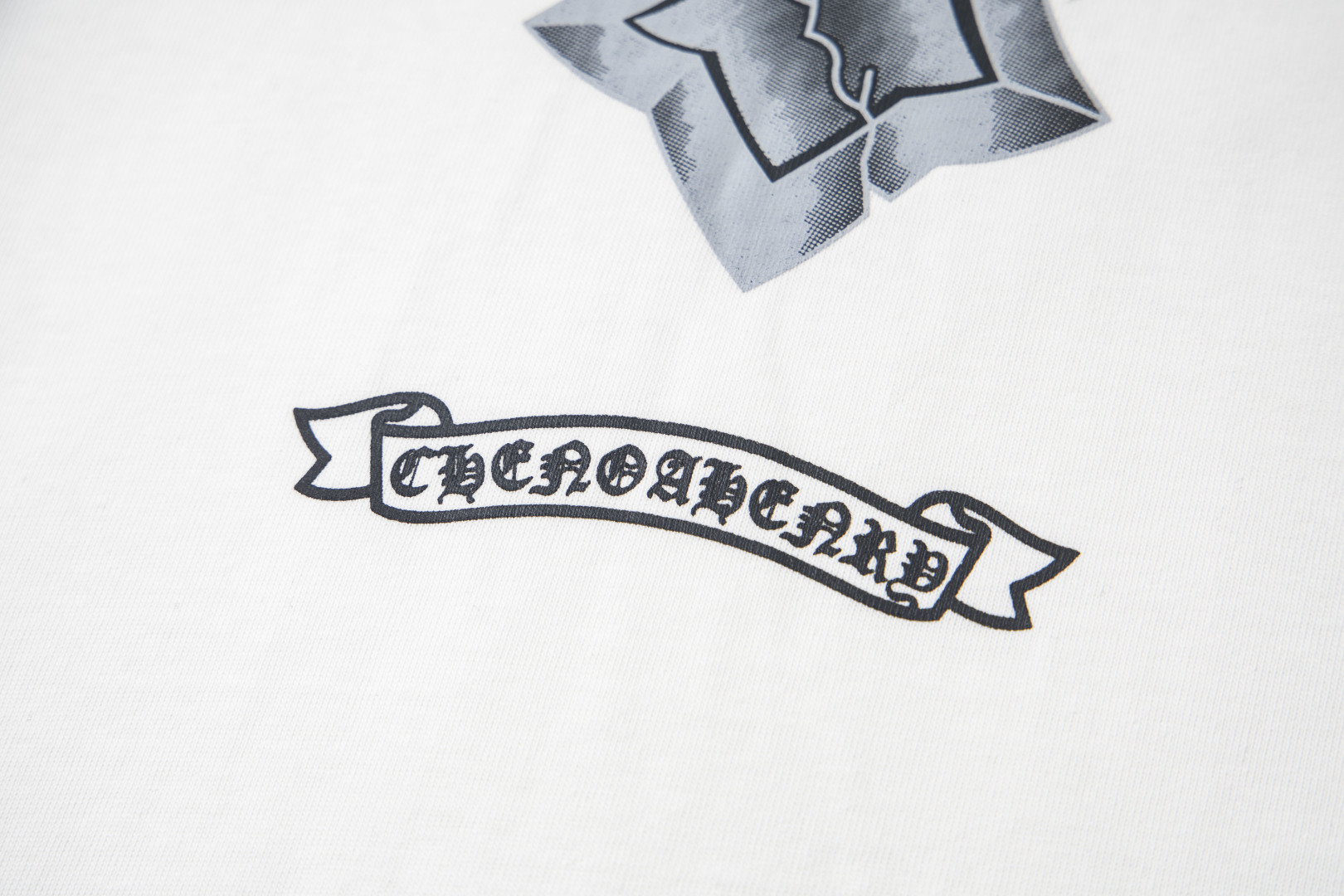 クロムハーツChrome Heart  Tシャツ　黒&白  2色　綿100%  zh0114