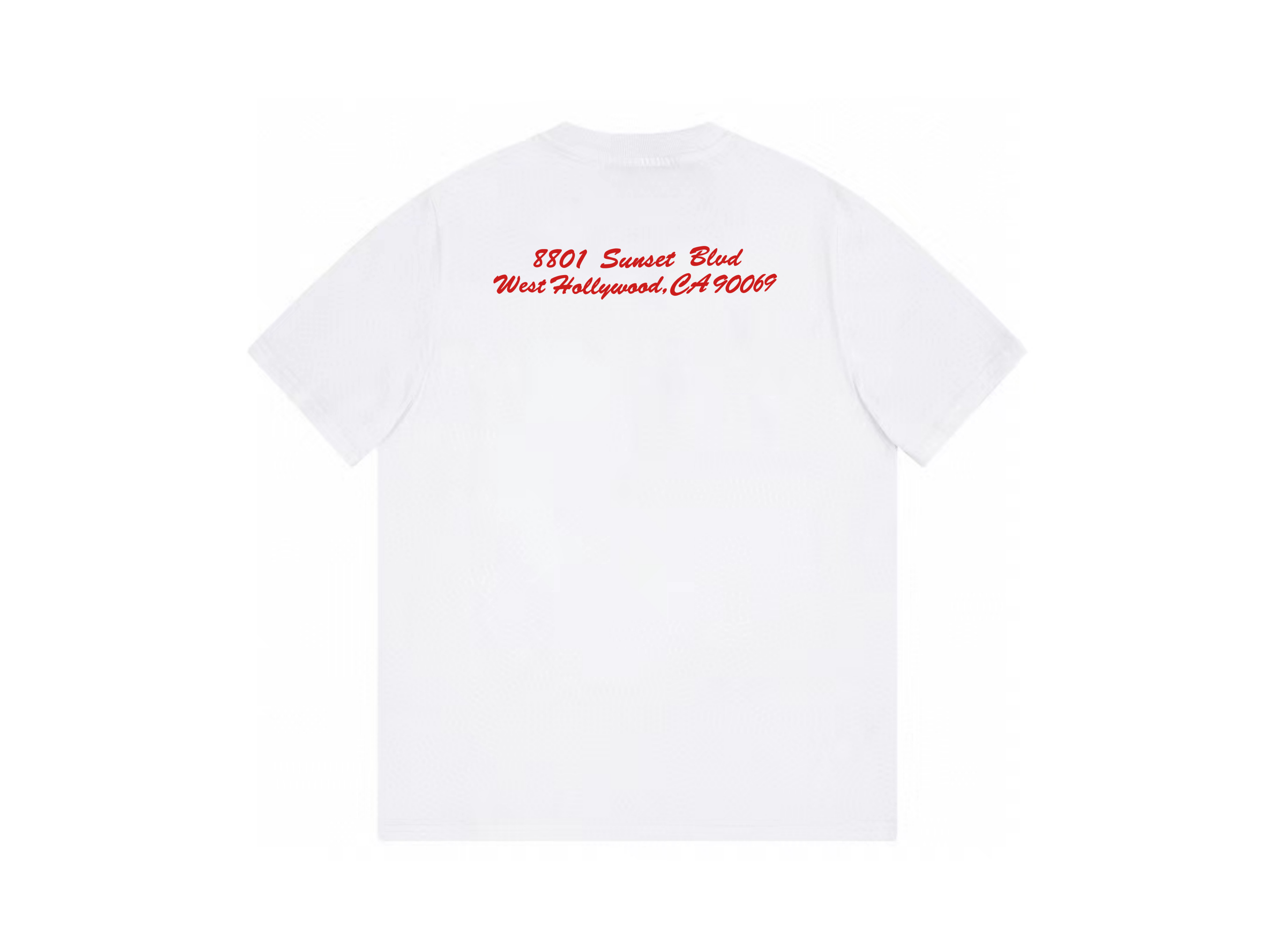  Supreme　West Hollywood Box Logo Tee シュプリーム ウェストハリウッドボックスロゴTシャツ ウェストハリウッド店オープン記念 半袖カットソー バックプリント　SH0001