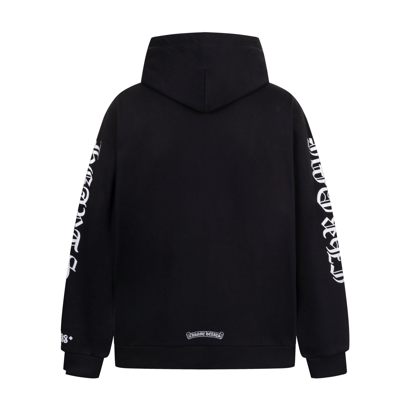 CHROME HEARTS HOODIE CH SCROLL LABEL クロムハーツ　スウェットパーカー　スクロールロゴ