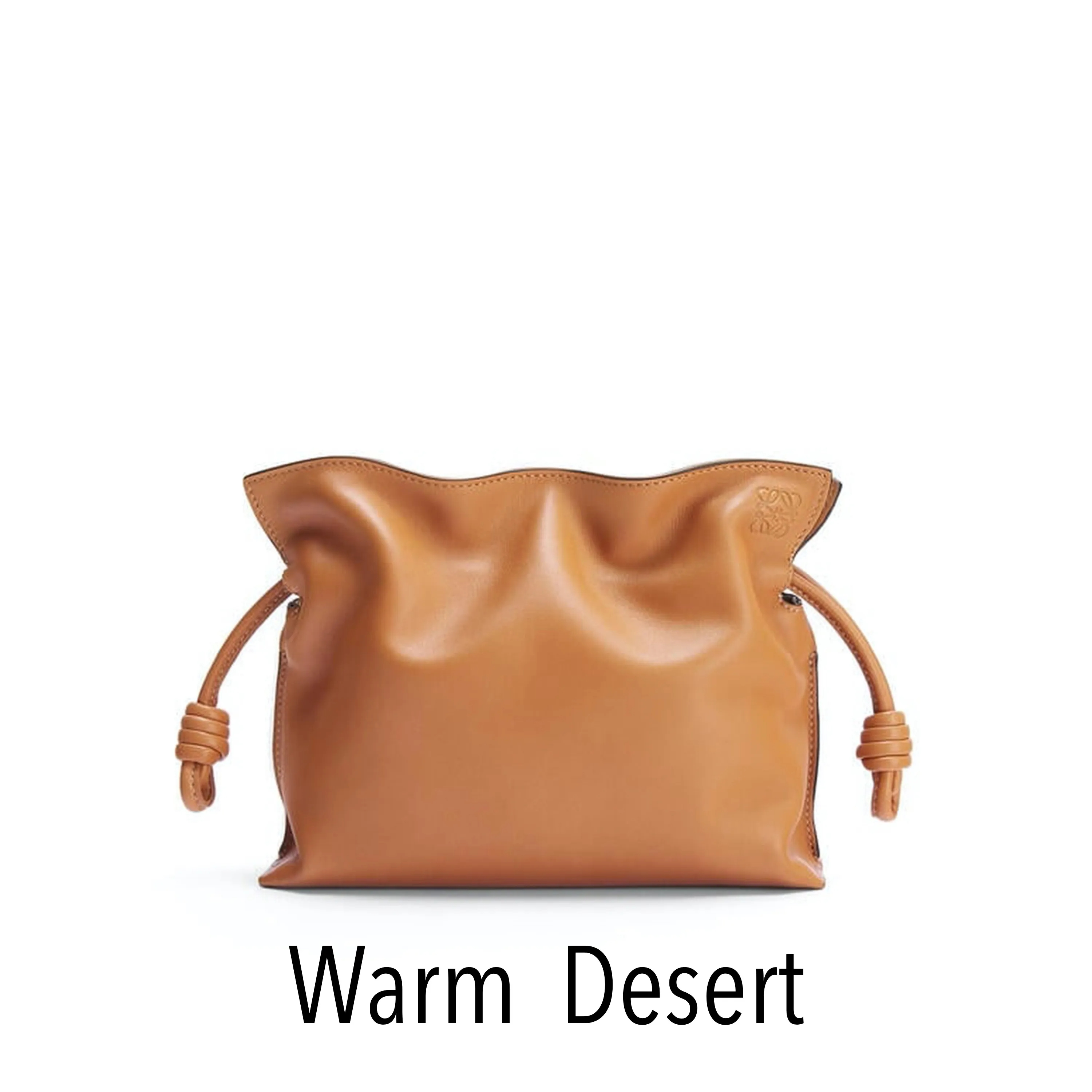 LOEWE ∞∞ Flamenco Mini leather クラッチ 