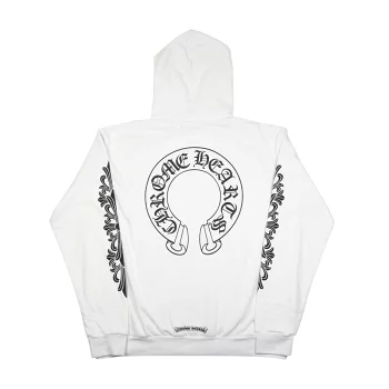 クロムハーツ(chrome hearts) フローラルホースシューバックプリント パーカー