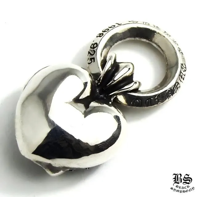 【CHROME HEARTS/クロムハーツ】クロムハーツ ハートチャーム with パヴェダイヤモンド
