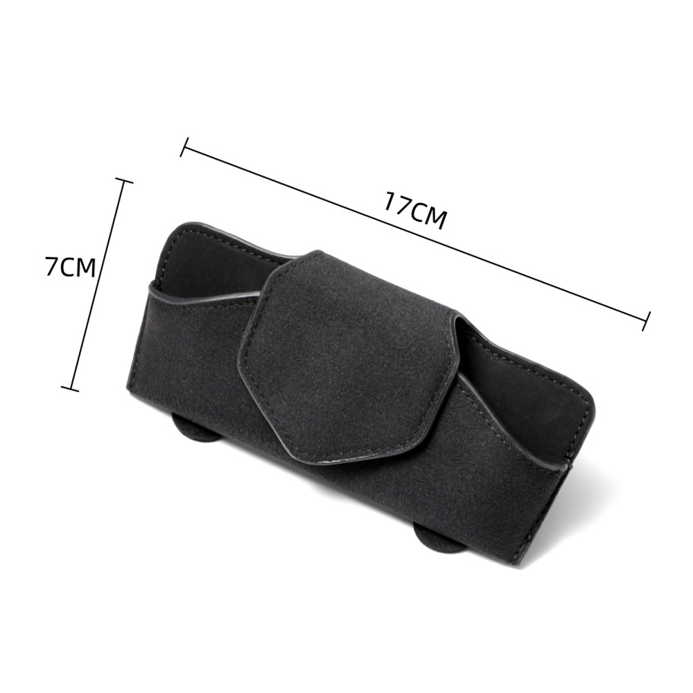 PU CAR GLASSES HOLDER