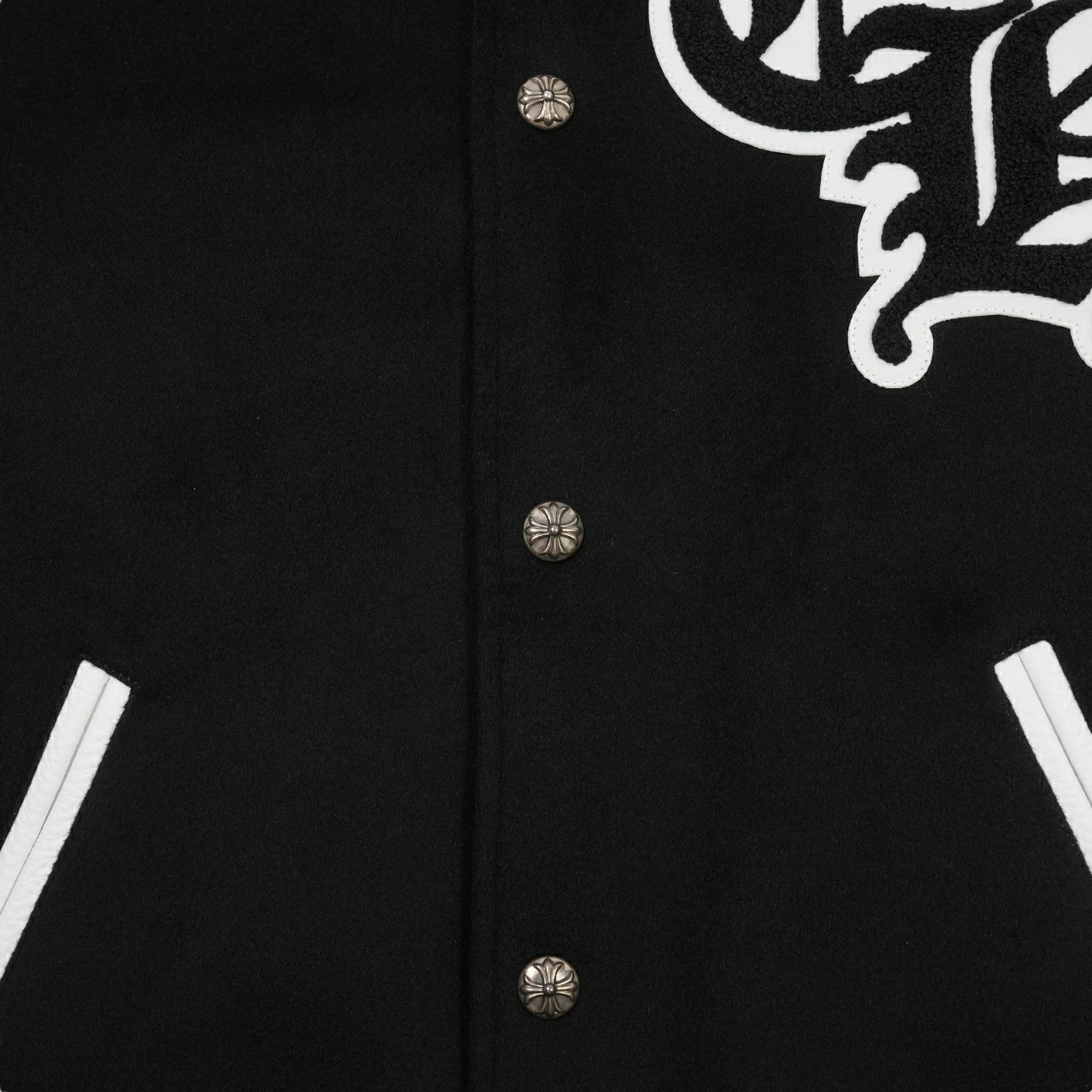 【Chrome Hearts】ヴァーシティ VARSITY 33 JKT 【レザージャケット】 アクセサリー シルバー925 メンズ レディース 人気