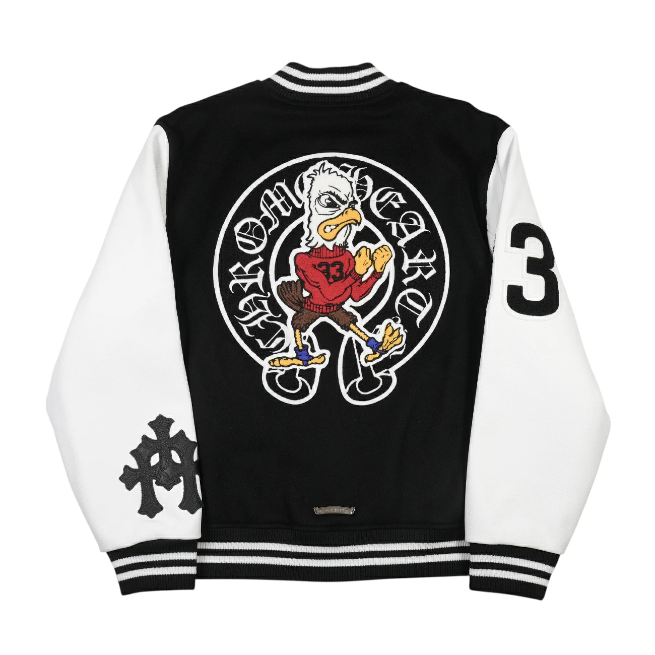 【Chrome Hearts】ヴァーシティ VARSITY 33 JKT 【レザージャケット】 アクセサリー シルバー925 メンズ レディース 人気