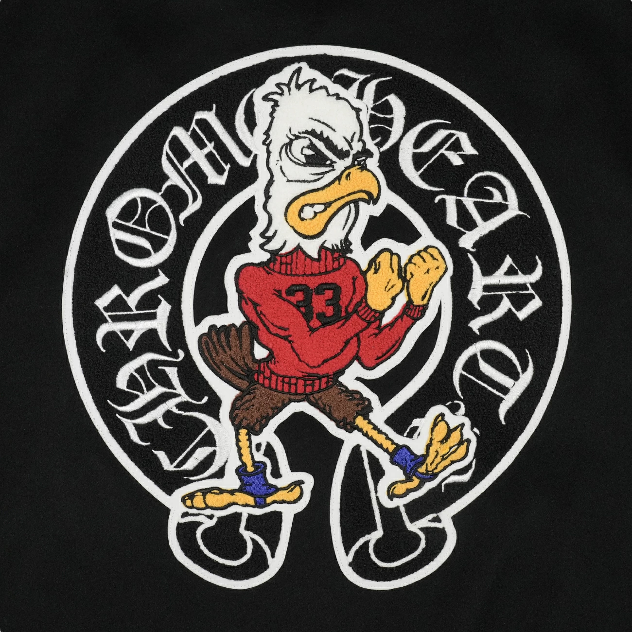 【Chrome Hearts】ヴァーシティ VARSITY 33 JKT 【レザージャケット】 アクセサリー シルバー925 メンズ レディース 人気